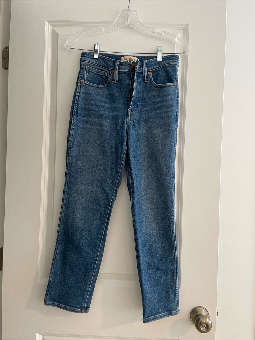 Madewell- stovepipe jeans